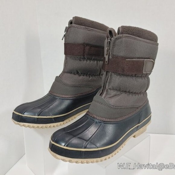 GC Shoes® Fahren™ Women's Duck Boots in Brown Size US 7 / EUR 37.5 - Picture 8 of 16